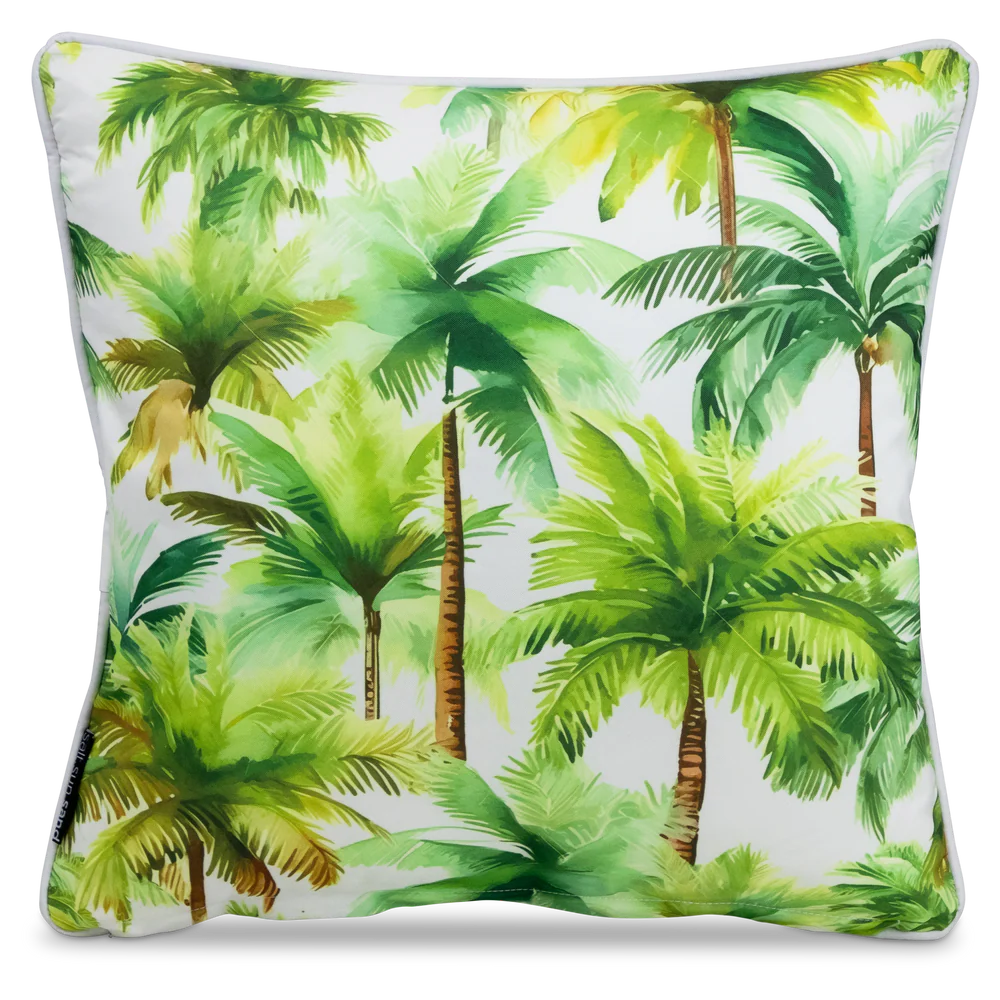 Bondi aloha piped outdoor cushion
