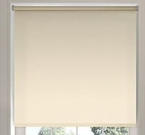 White Blockout Roller blind- 83x 240