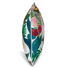 Bondi cockatoo piped outdoor cushion