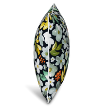 Bondi flower power piped outdoor cushion