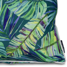 Bondi shade piped outdoor cushion