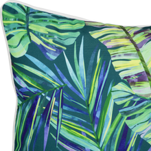 Bondi shade piped outdoor cushion