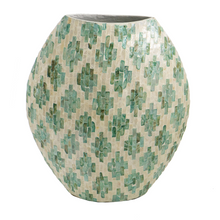 Capiz Tile Vase