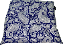 Blue Lagoon Paisley Chair Pad