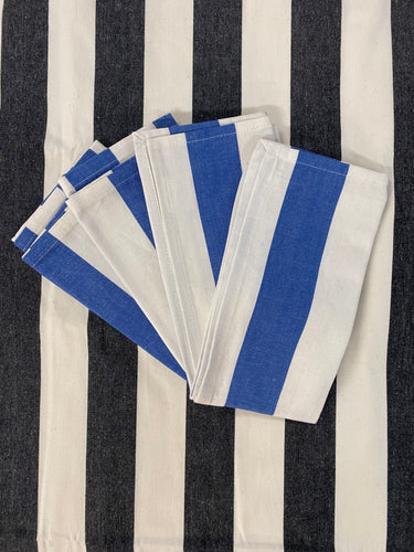 Blue Stripe Cotton Napkin