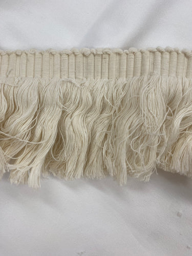 White Cotton Fringing