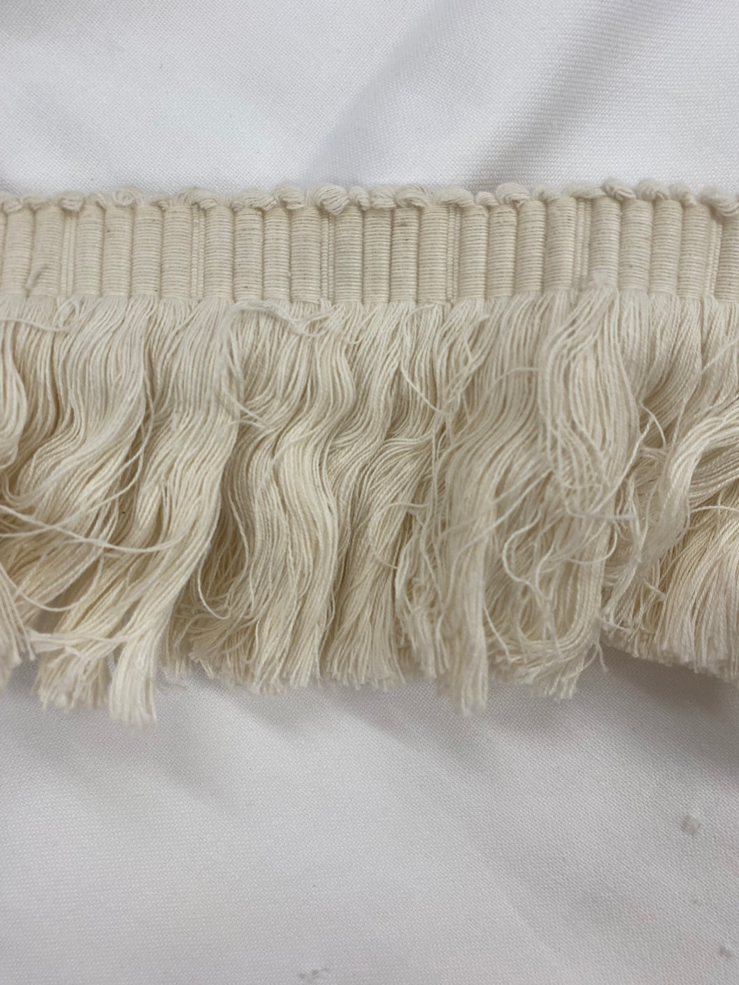 White Cotton Fringing