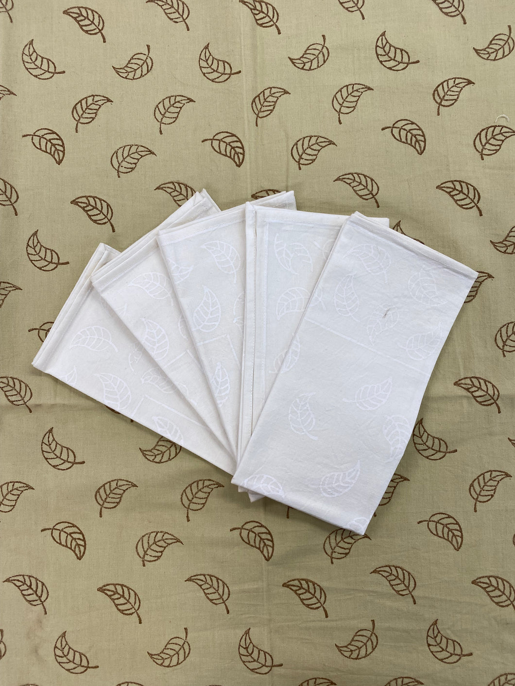 Paisley Block Printed Napkins
