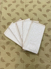 Paisley Block Printed Napkins