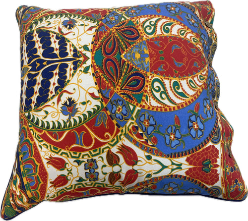 Ankara Euro cotton cushion cover