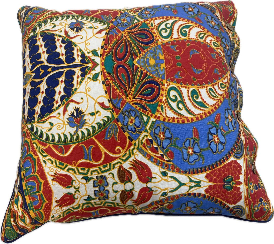 Ankara Euro cotton cushion cover
