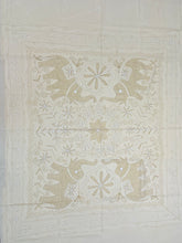 Calico Gold Embroided Bedspread