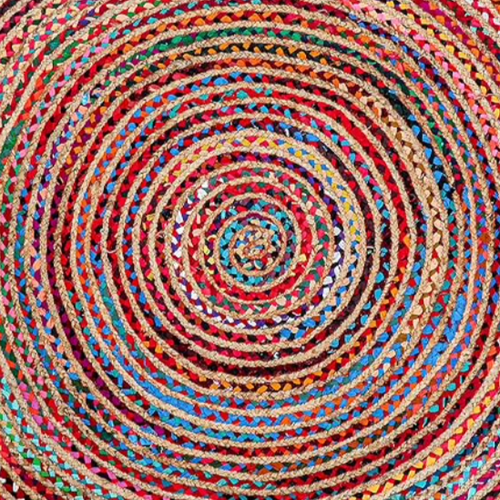 Circular Rag Rug 180cm