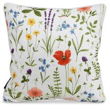 Bondi bloom boutique piped outdoor cushion