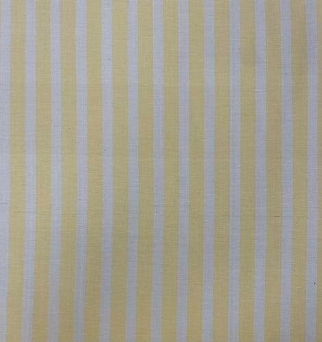 Striped Fabric- Buttercup & Natural