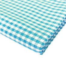 Gingham Check Cotton Tablecloth