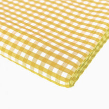 Gingham Check Cotton Tablecloth