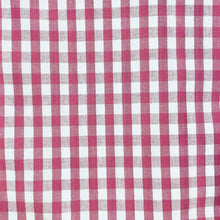 Gingham Check Cotton Tablecloth