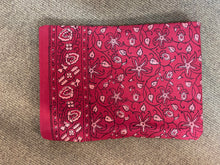 Indian Blockprint Tablecloth - Hibiscus