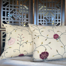 Pink Roses Bloom Cushion Cover