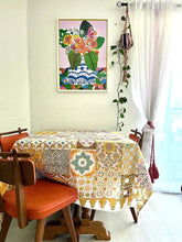 Anna Chandler Canvas Tablecloth Kasbah - 140 x 250cm