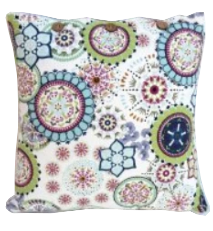 Wildflower Blue Cushion Cover