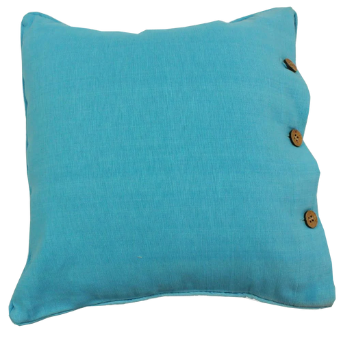 Pale Blue Cotton Cushion Cover